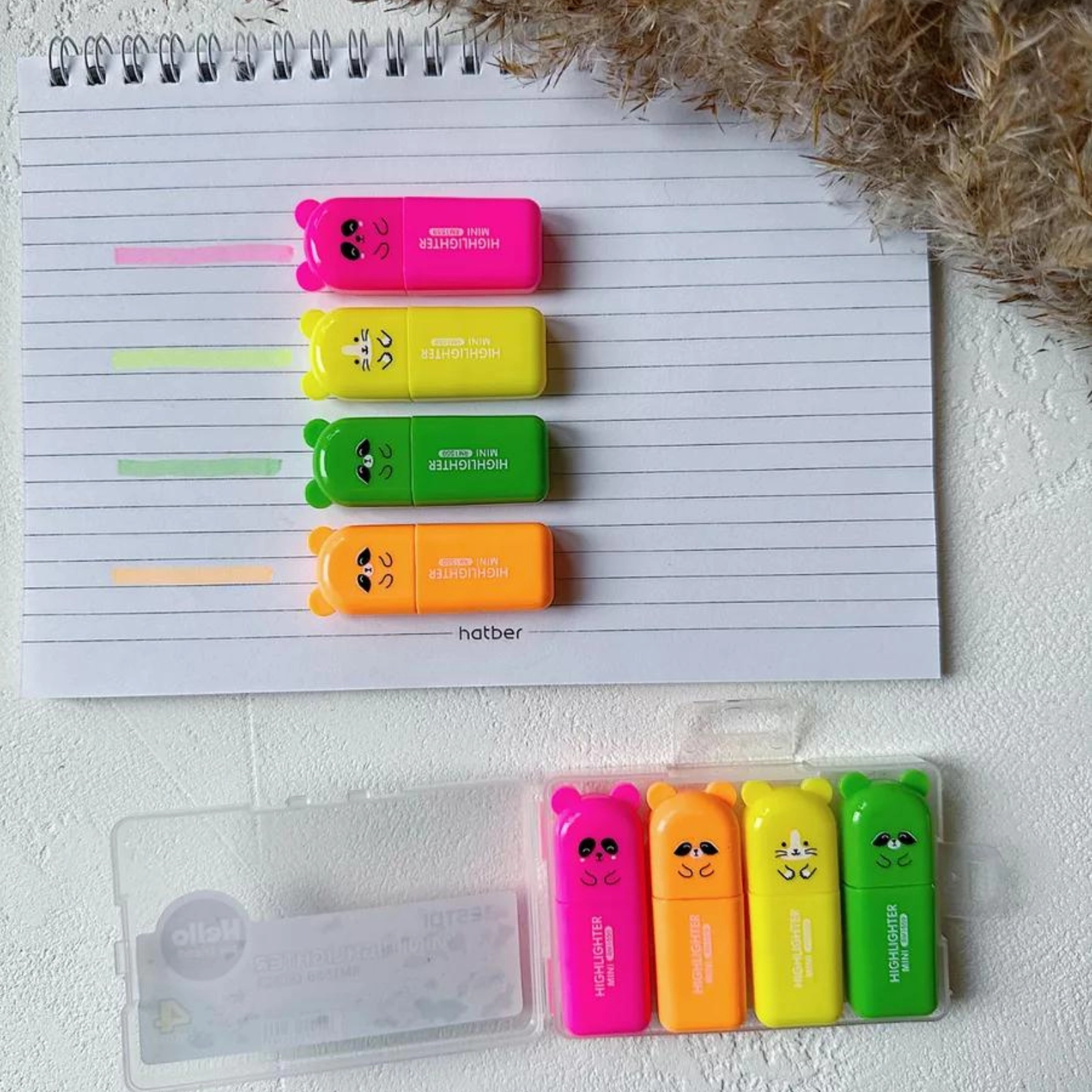 Текстовыделитель Mini (4 шт.) в Узбекистане