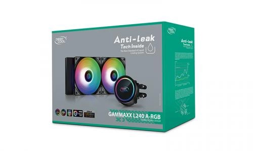 Кулер для процессора Deepcool Gammaxx L240 A-RGB чёрный в Узбекистане