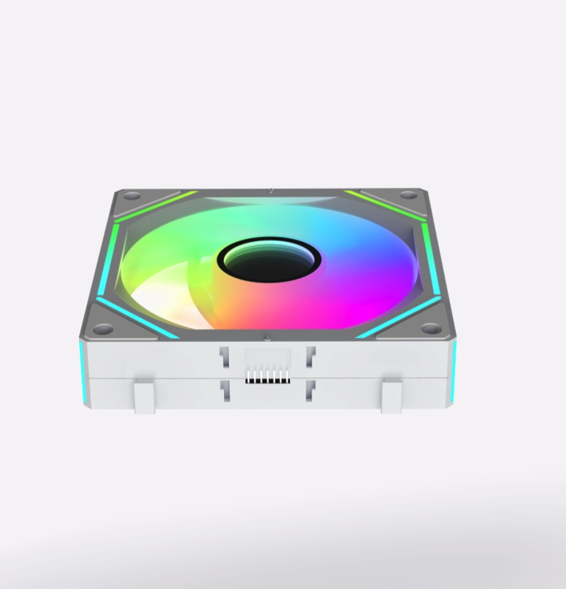 Корпусной вентилятор Ocypus Gamma F12 UNI ARGB REVERSE BLADE 3‑IN‑1 WH в Узбекистане