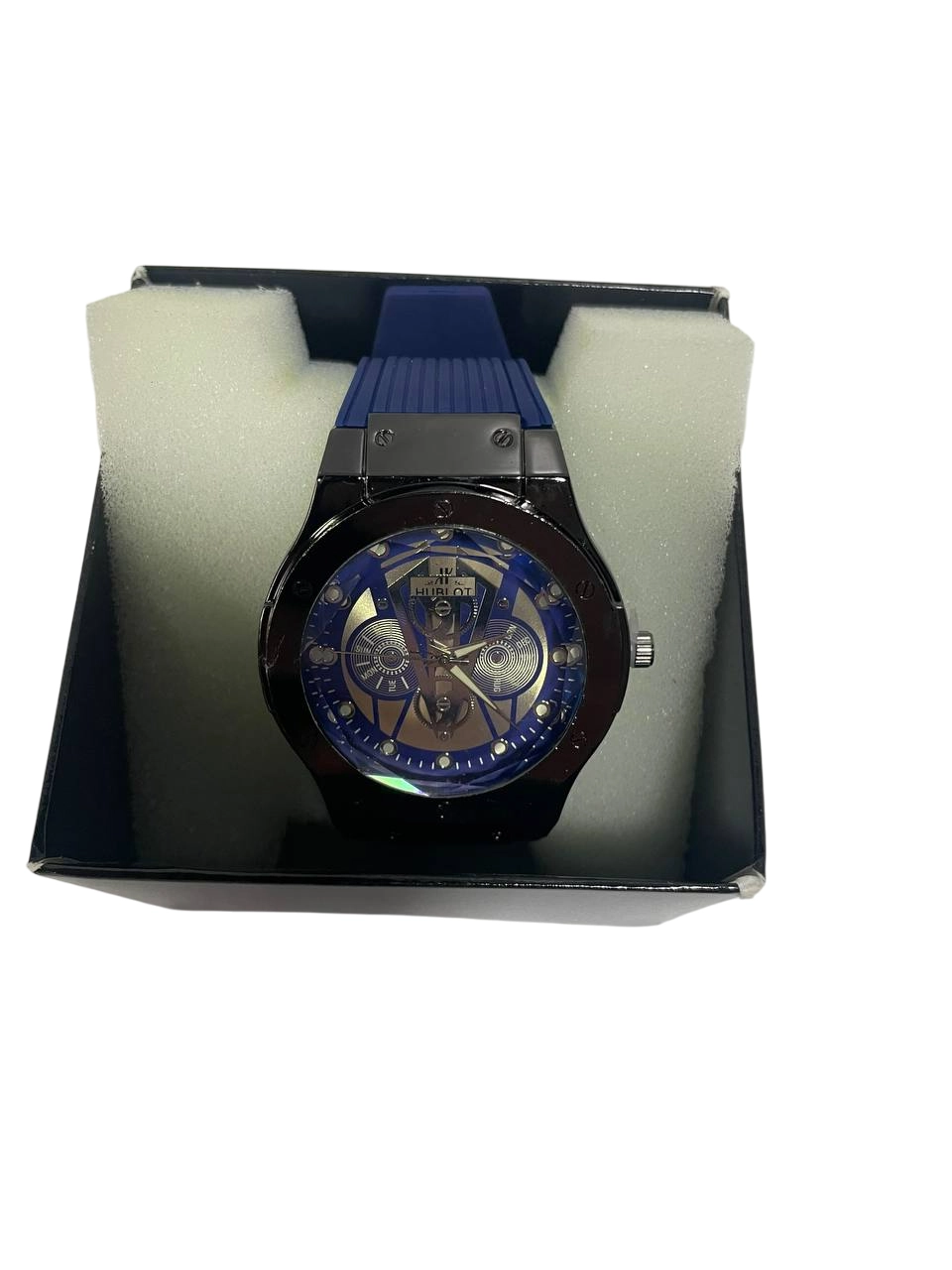 Hublot replika ko'k soati arzon