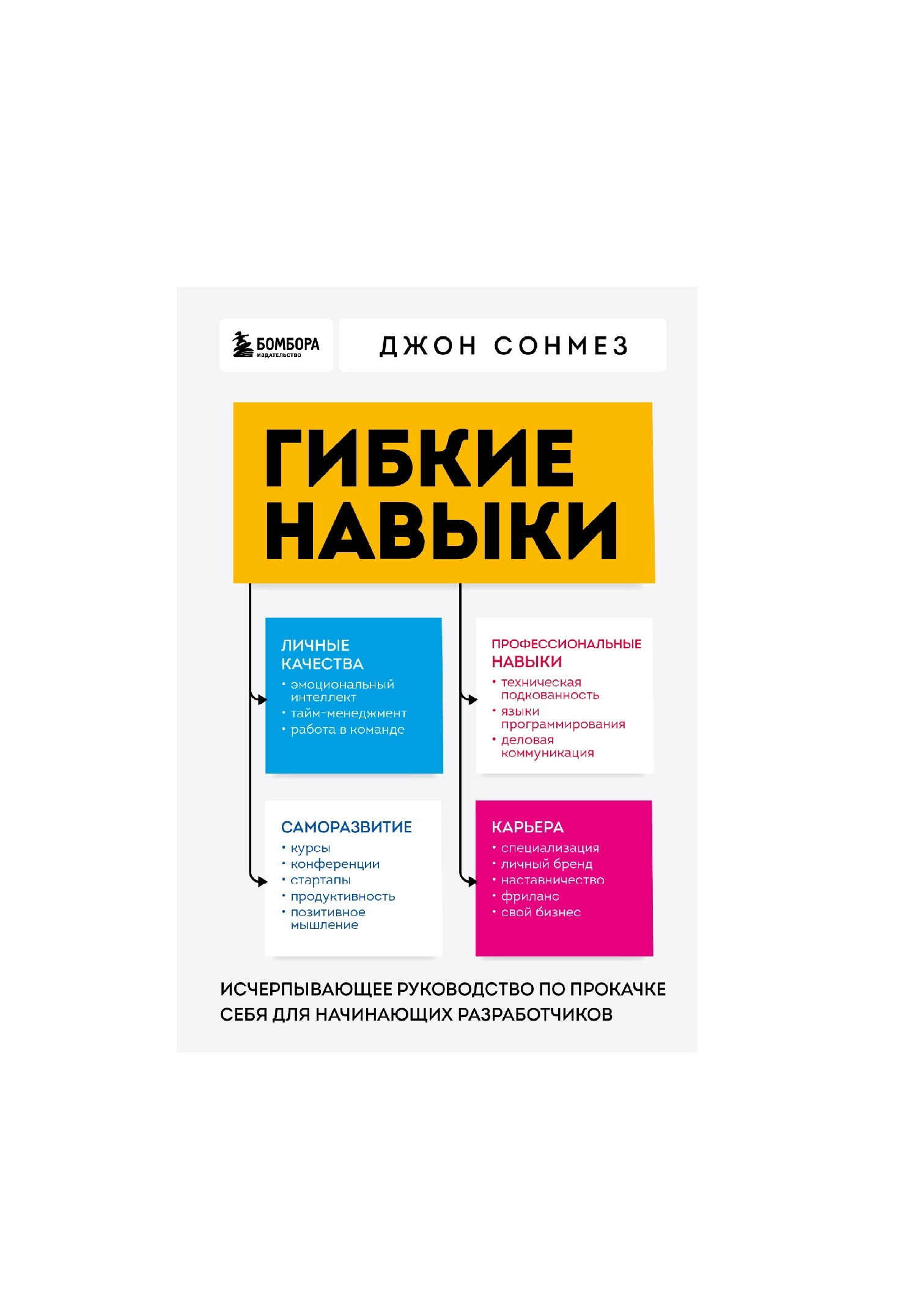 Джон Сонмез: Гибкие навыки. Исчерпывающее руководство по прокачке себя для начинающих разработчиков купить