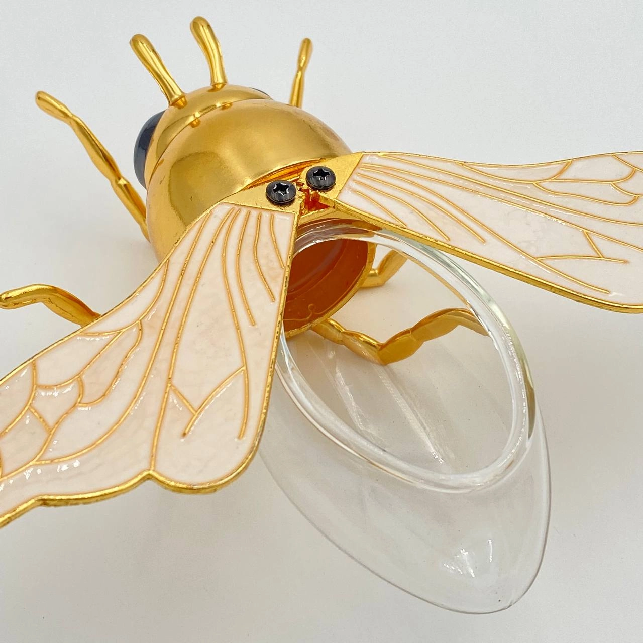 Qoshiqli hashamatli asal idishi uy oshxonasi uchun idish stol bezaklari ijodiy asal ziravorlar saqlash idishi onlayn