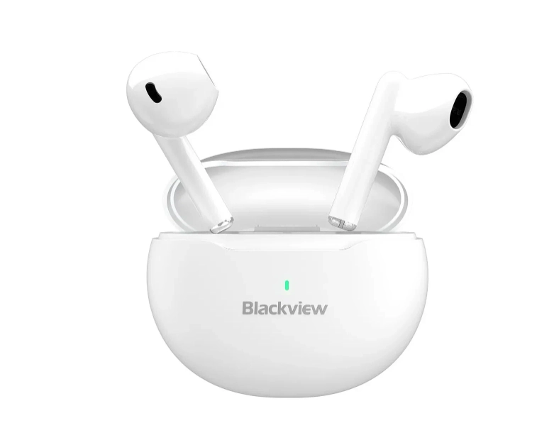Беспроводные наушники Blackview AirBuds 6 White в Узбекистане