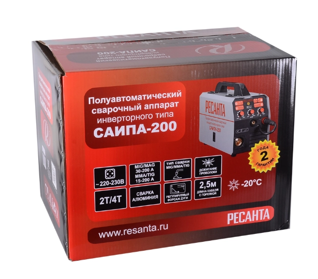 Resanta САIPA-200 payvandlash apparati bo'lib to'lash