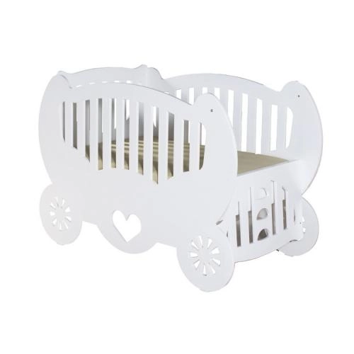 Кровать детская Карета 140/75/96 купить