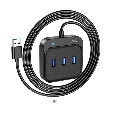 HOCO HB31 Easy 4 in 1 USB3.0 (m) - 4xUSB3.0 1.2m adapteri arzon