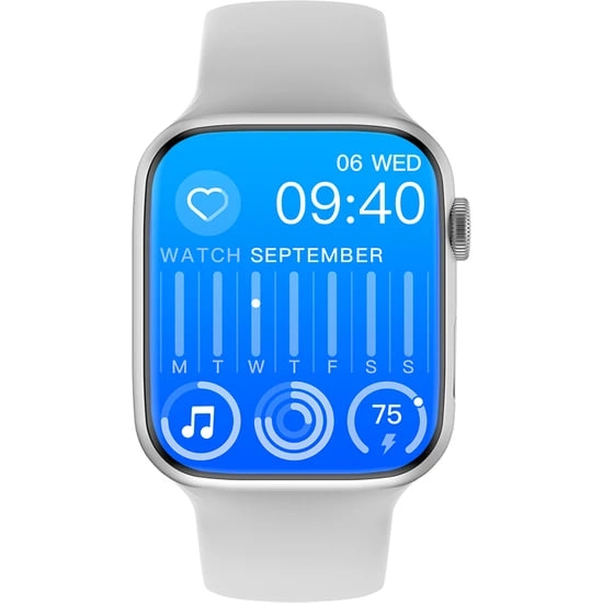 Смарт часы Microwear 8 Note Pro Белый недорого