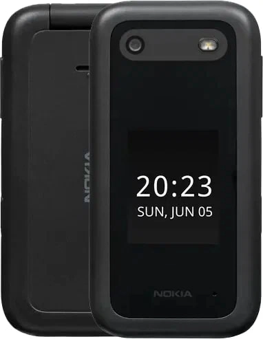 Nokia 2660 Flip Dual Sim qora telefoni sotib olish