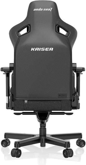 Игровое кресло Anda Seat Kaiser 3 Size L Black Fabric в Узбекистане