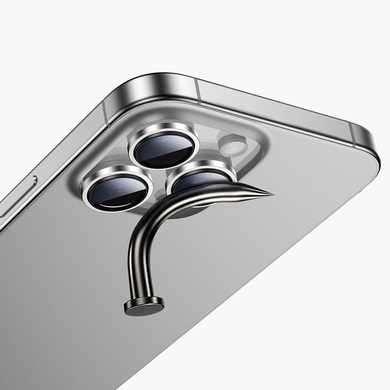 Защитное стекло KEEPHONE Natural Titanium Camera Lens для камеры iPhone 15 Pro Max в Узбекистане