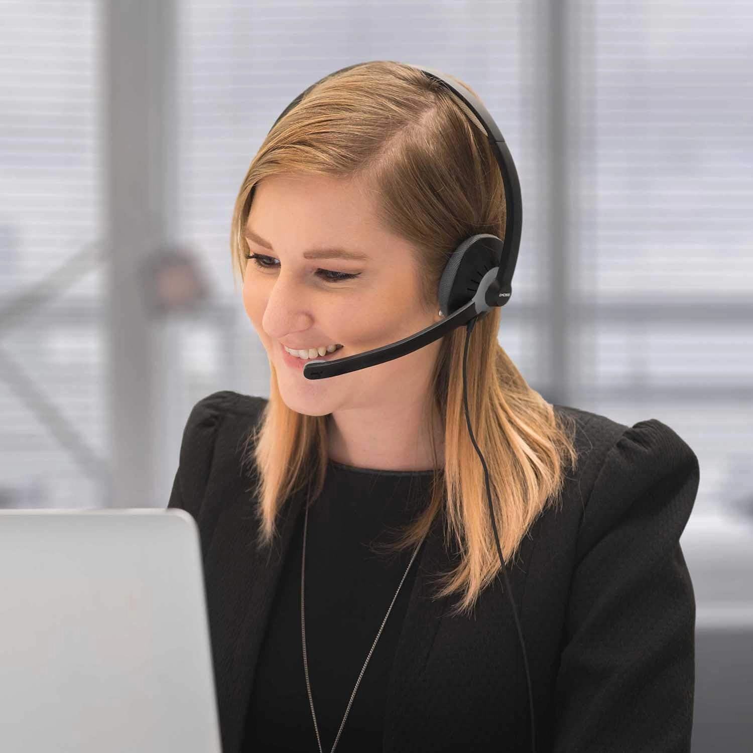 Koss CS295 USB kompyuter garniturasi , Black onlayn