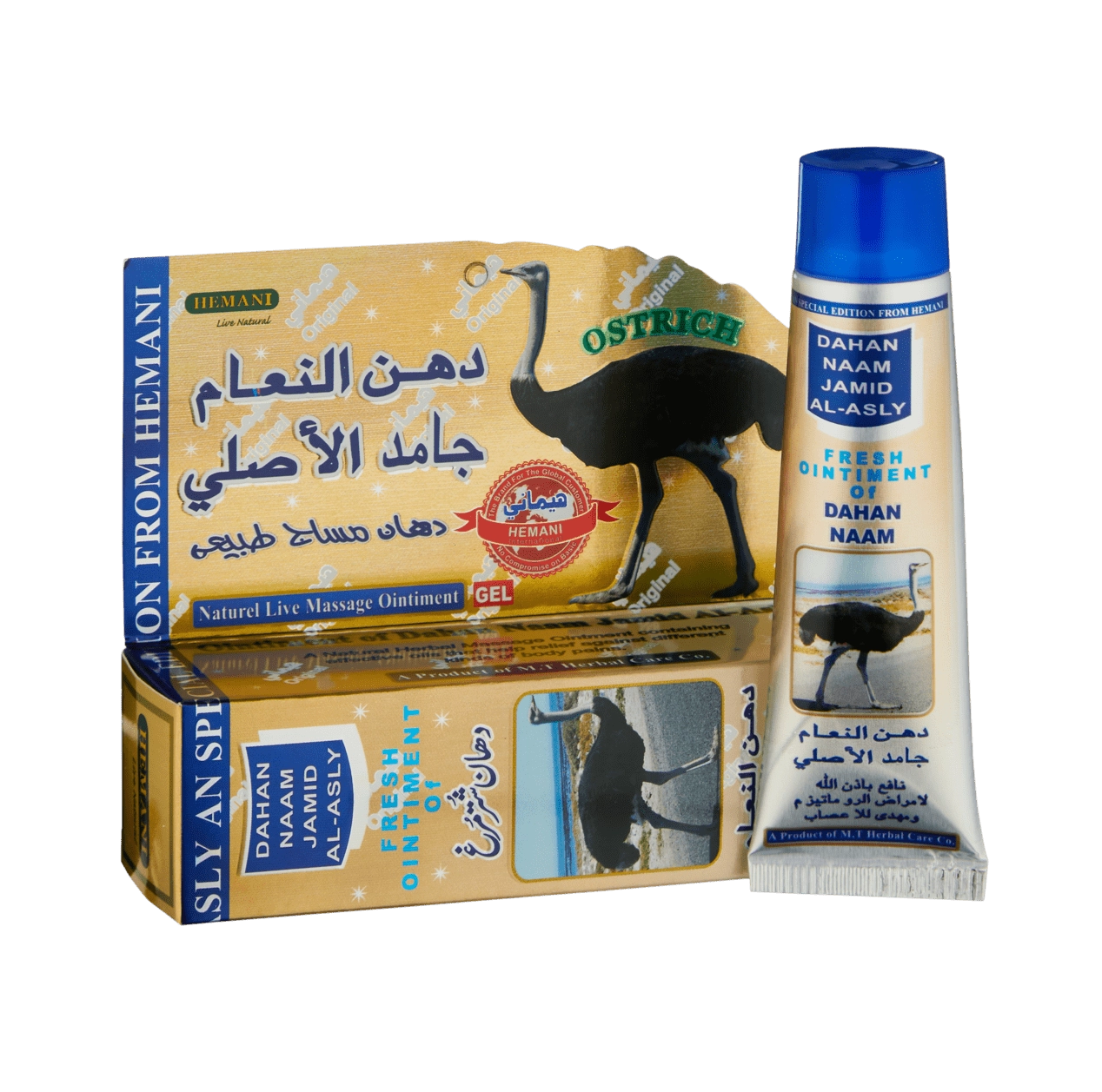 Dahan naam tube tuyaqush yog'idan og'riq qoldiruvchi krem 30ml sotib olish