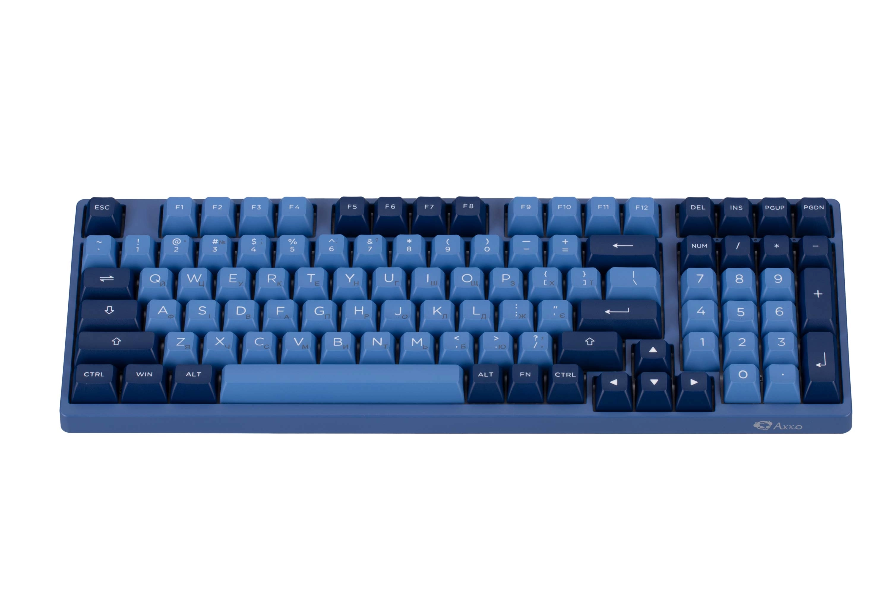 Akko 3098B Ocean Star CS Jelly White RGB klaviaturasi onlayn