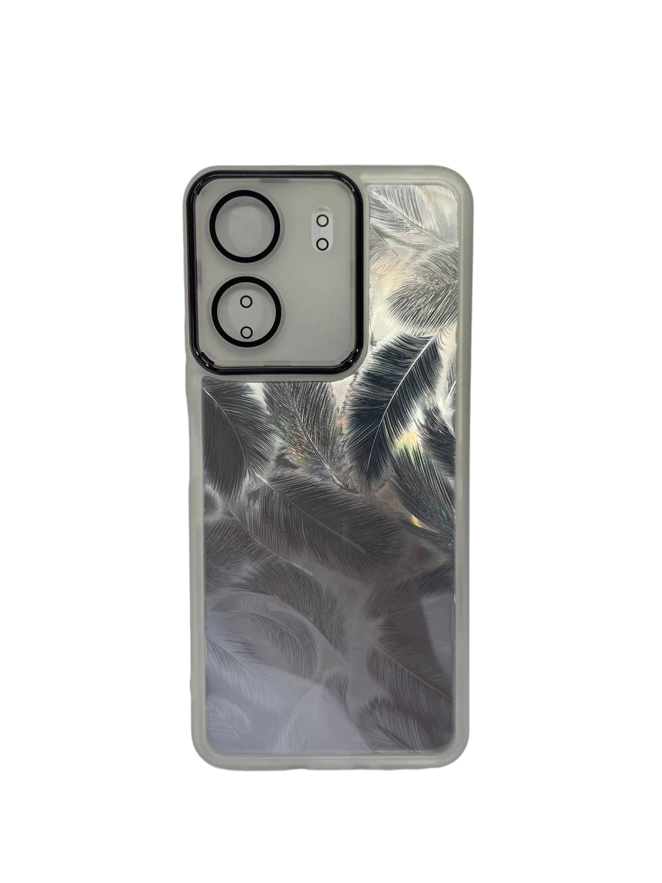 Чехол для Xiaomi Redmi 13C silver купить