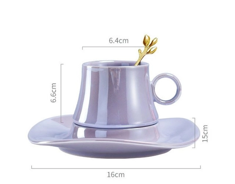 Likopchali sopol krujka DB-74-39 binafsha rang sotib olish