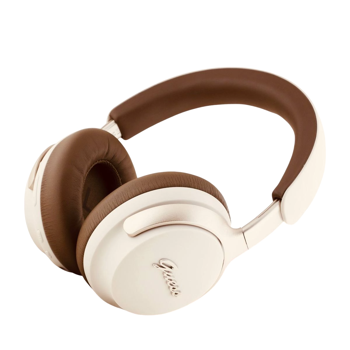 Беспроводные наушники Guess Metal Script Logo Beige Orginal купить