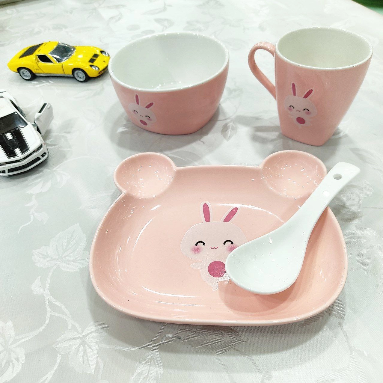 Набор детской посуды Life Smile(pink) купить