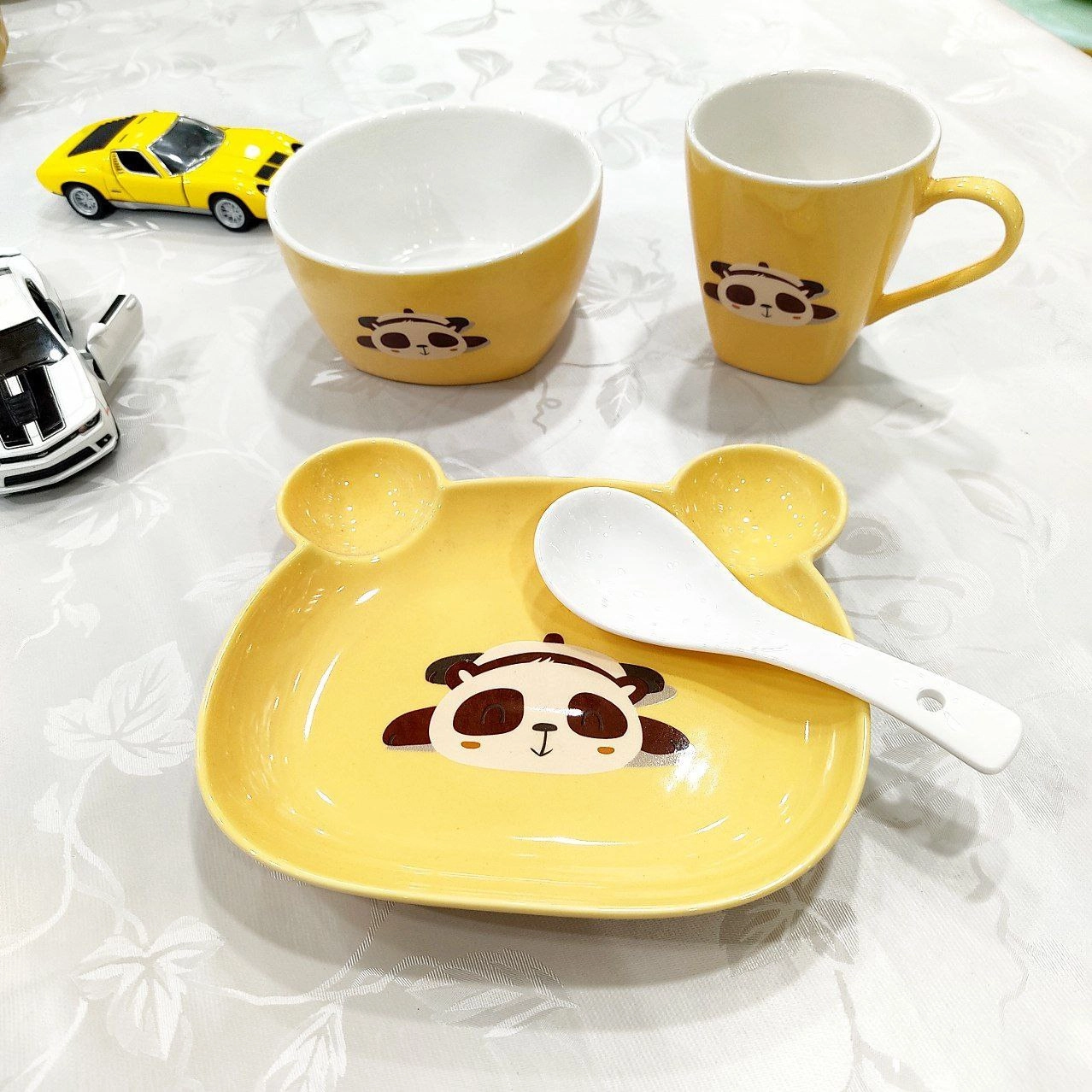 Набор детской посуды Life Smile(yellow) купить