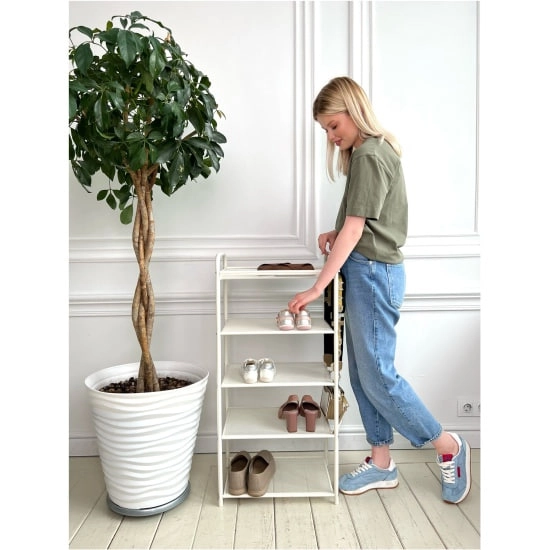 Подставка для обуви Верона 15 (VERONA 15 shoe rack) (Белый) рассрочка