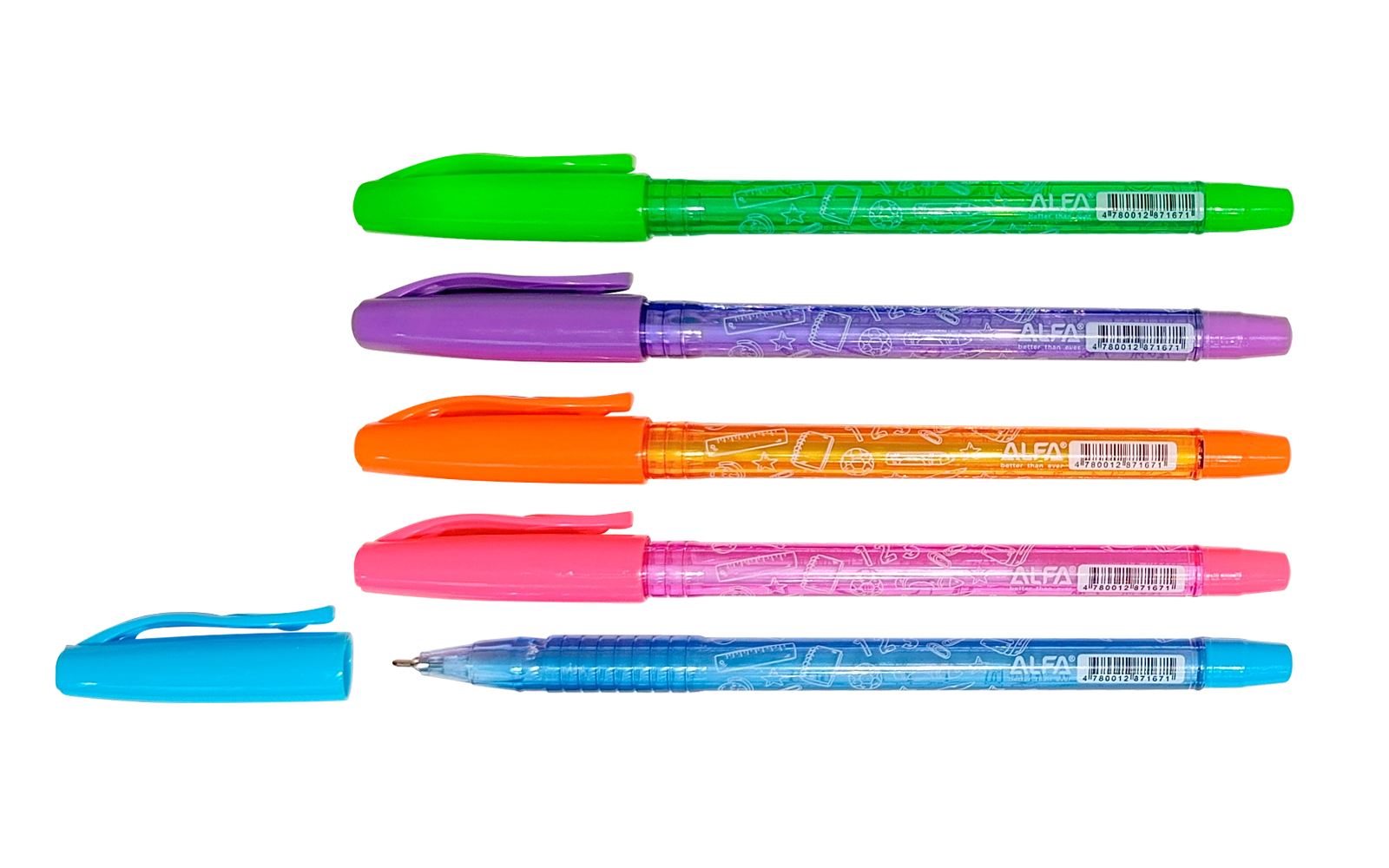 Alfa STUDY 1BP004  sharikli ruchkalar sotib olish