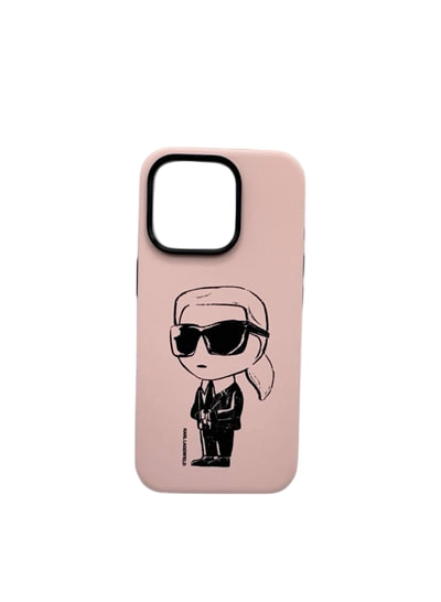 Чехол CG MOBILE Karl Lagerleld SILICONE для Iphone 16 Pro Max розовый купить