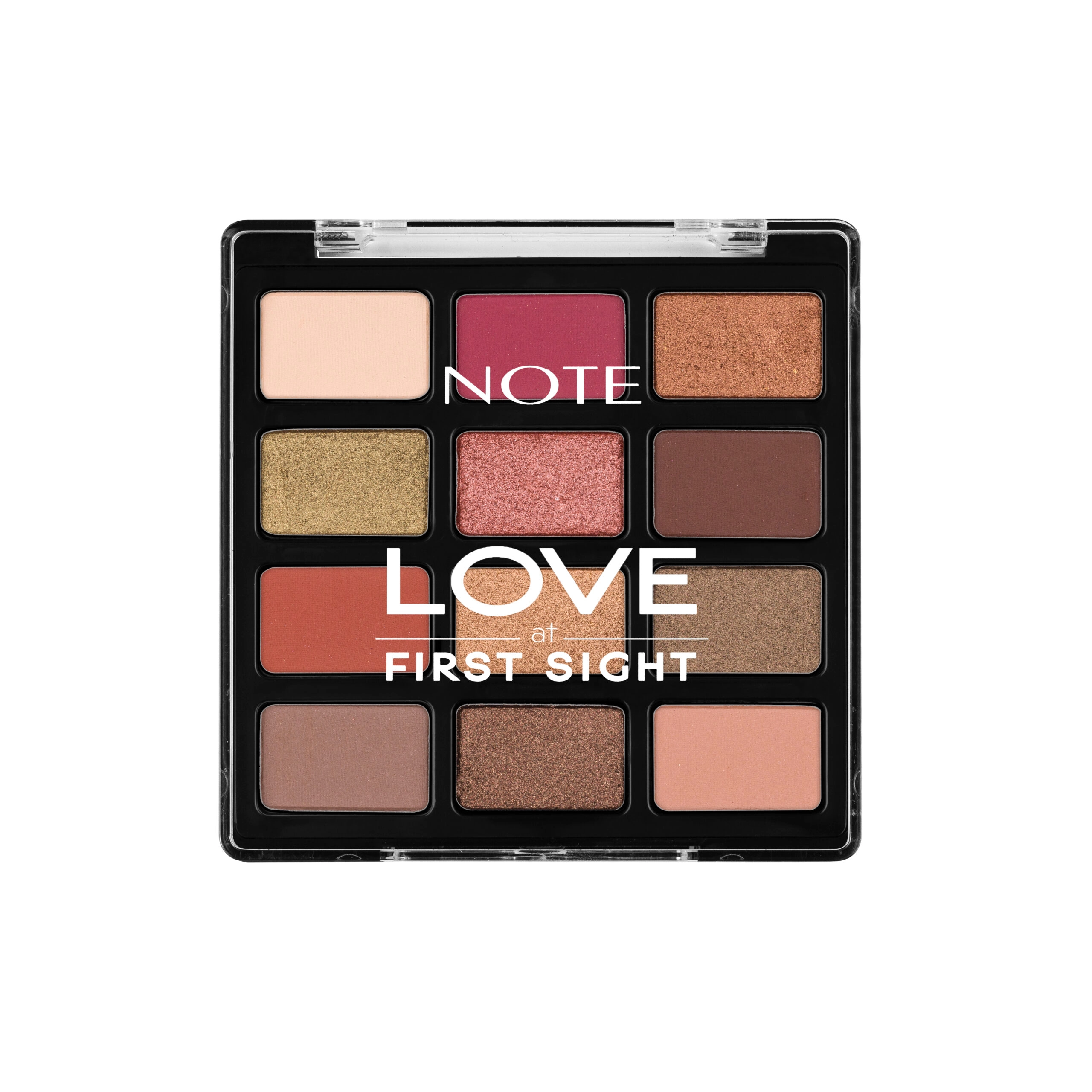 Палетка теней для век NOTE LOVE AT FIRST SIGHT EYESHADOW PALETTE 209 недорого
