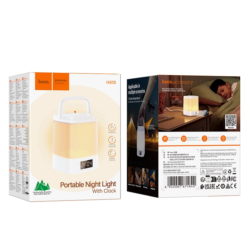 Aqlli tungi chiroq hoco HX15 narxi