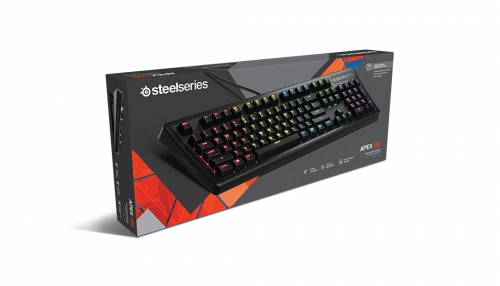 Клавиатура SteelSeries Apex 150 LED Black USB в Узбекистане