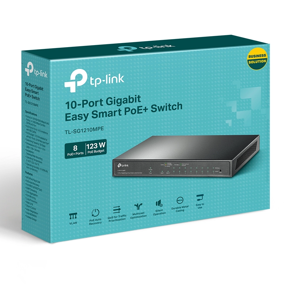 TP-LINK TL-SG1210MPE kommutatori O'zbekistonda