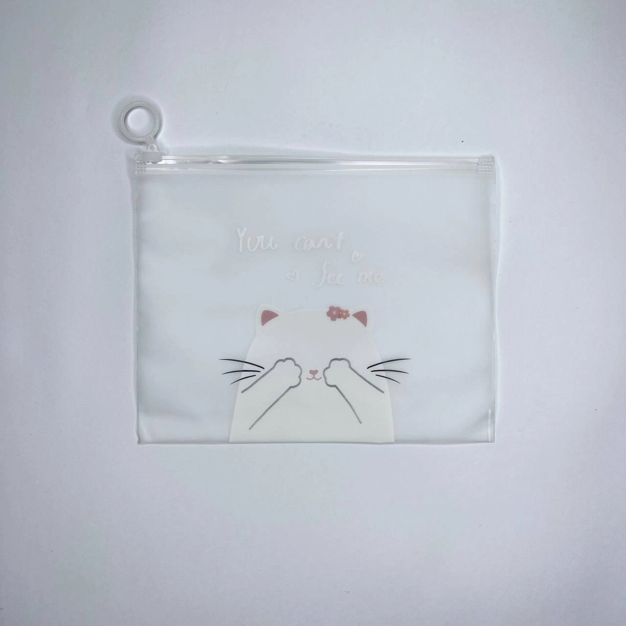 Папка для канцелярии A5 с рисунком «Кот», пластиковая купить