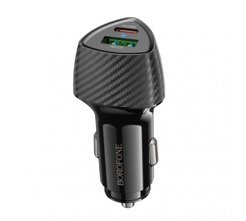 Автомобильное зарядное устройство USB/Type-C Borofone BZ31C купить