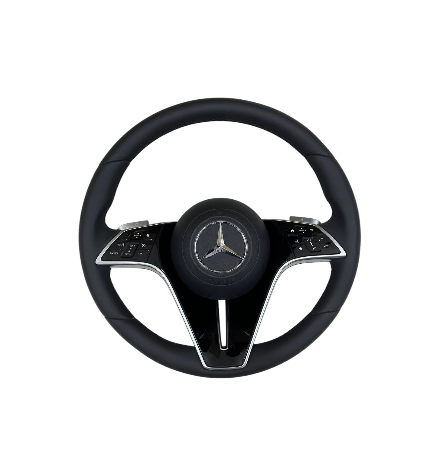 Автомобильный руль Mercedes-Benz S-Class W223 Maybach  Tiptronik RL, кожаный, черный купить