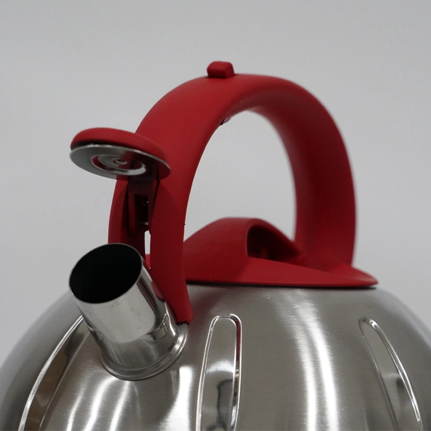 Чайник нержавейка стали с разноцветный ручкой Kukmara в Узбекистане