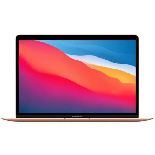 Apple MacBook Air 13 M1 8GB/256GB (Gold) (ruscha klaviatura) noutbuki - rasm №2 Apple MacBook Air 13 M1 8GB/256GB (Gold) (ruscha klaviatura) noutbuki sotib olish