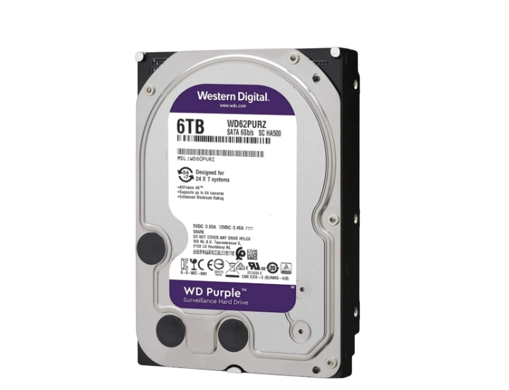 6 TB Wd Purple pullout qattiq disk sotib olish