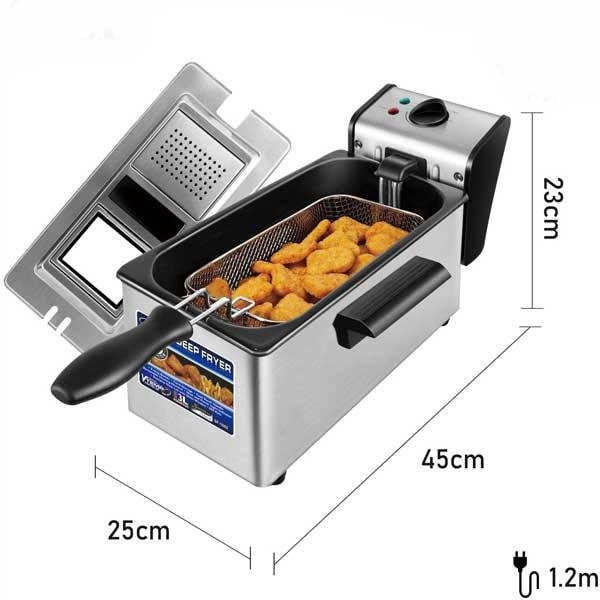 Фритюрница электрическая Deep Fryer Sonifer SF-1003 купить