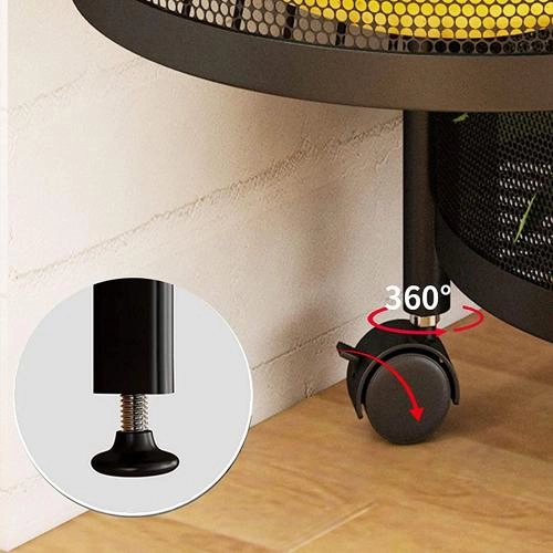 Многослойная вращающаяся многофункциональная полка на 3 секции в Узбекистане