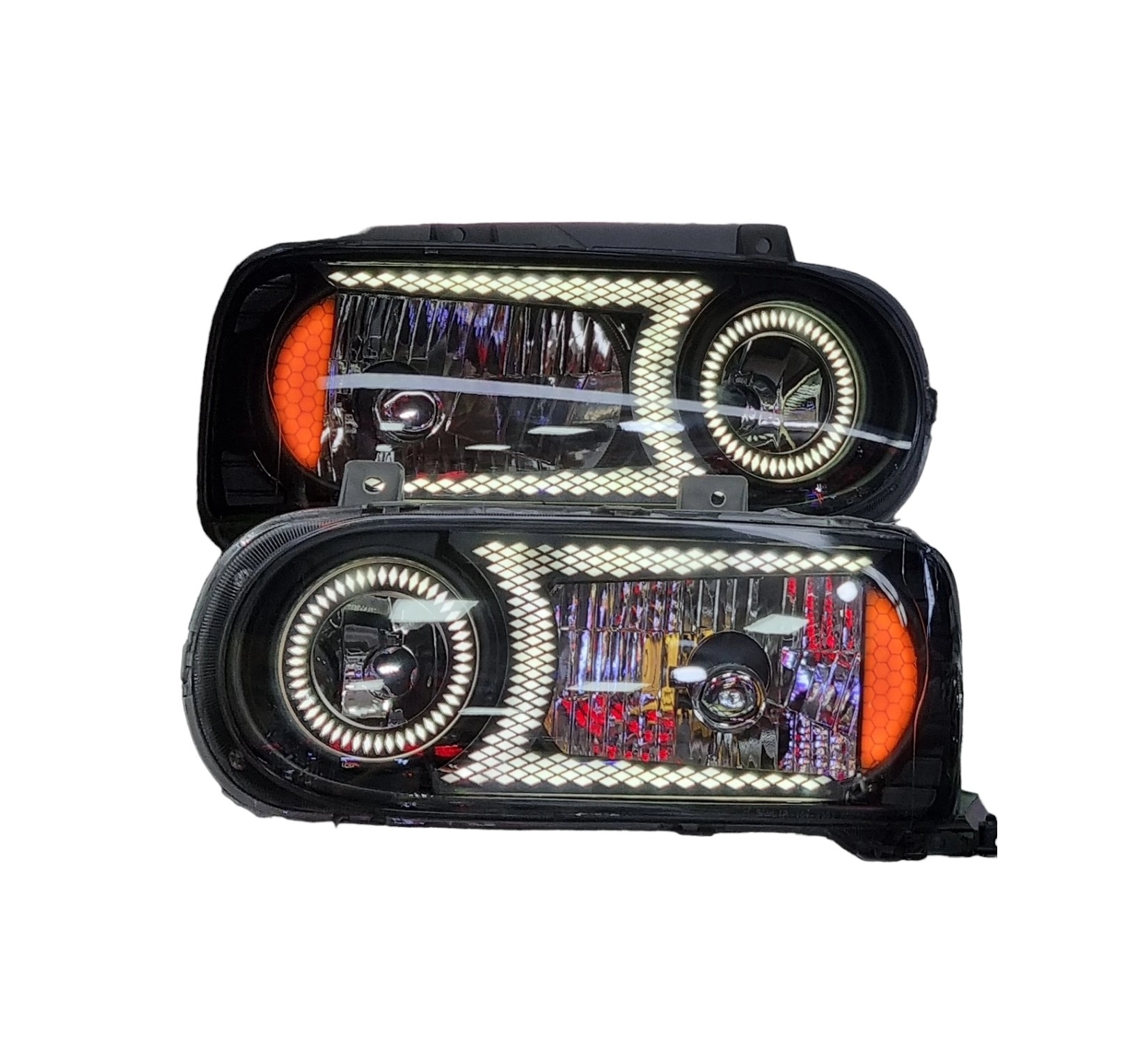 Damas avtomobilining old tuning farasi, variant 1 sotib olish