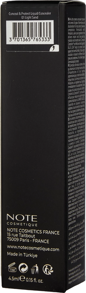 Консилер NOTE CONCEAL & PROTECT LIQUID CONCEALER 05 (4.5 мл) в Узбекистане