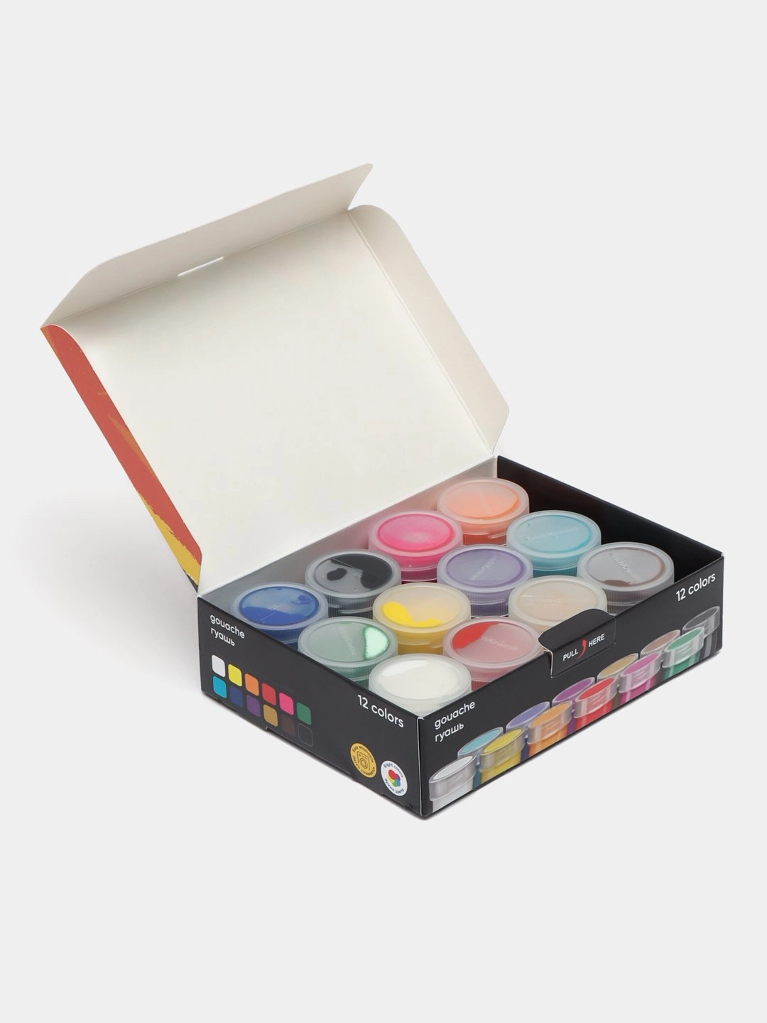 Гуашь ErichKrause "Ну, Погоди! Каникулы" 12 цветов в Узбекистане