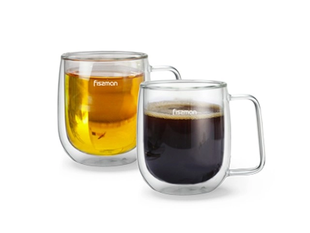 FISSMAN LUNGO Набор из 2 кружек с двойными стенками по 300 мл купить