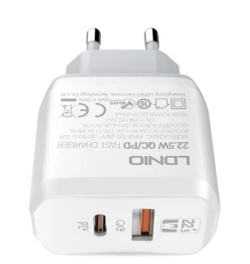 Зарядное устройство LDNIO A2421C 22.5W цена