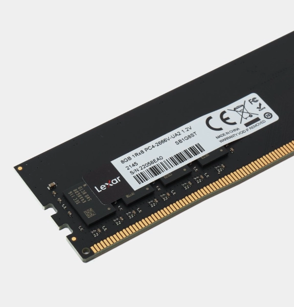Lexar DDR4 8GB 2666Mhz tezkor xotirasi O'zbekistonda