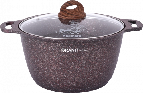 «Granit Ultra» turkumidan 6 l Kukmara kastryuli (Original, Blue) O'zbekistonda