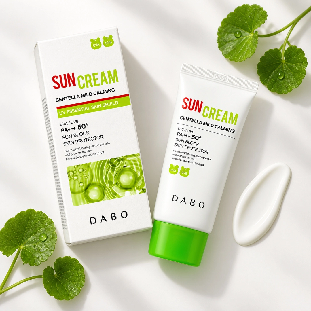 DABO Centella Mild Calming Sun Cream SPF50+ PA+++ quyoshdan himoya krem, 50 ml arzon