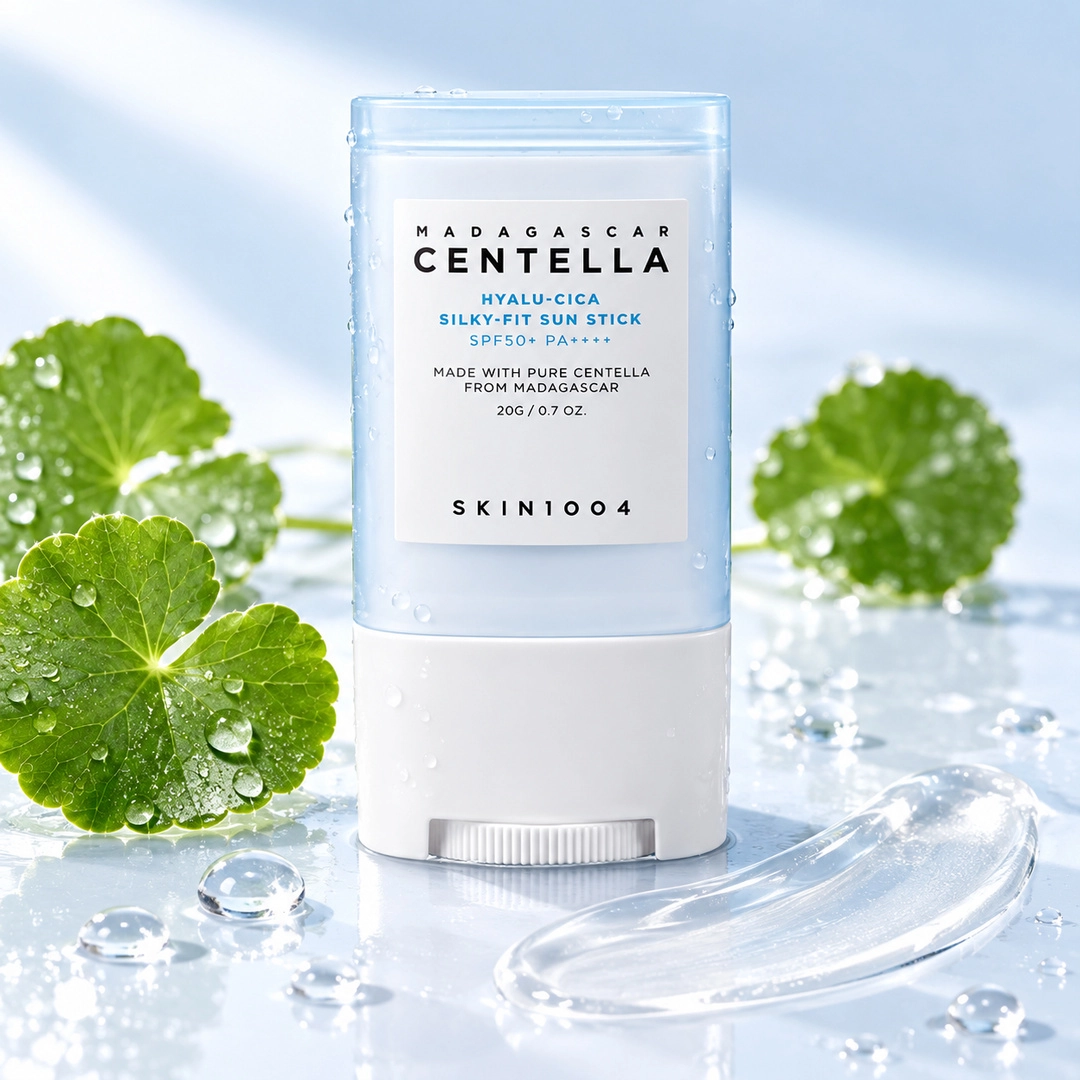 SKIN1004 Hyalu-Cica Silky-Fit &mdash; quyoshdan himoya stiki SPF50+ PA++++, 20 g arzon