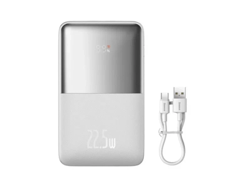 Внешний аккумулятор Baseus Bipow Pro Digital Display Fast Charge 20000mAh 22.5W белый недорого
