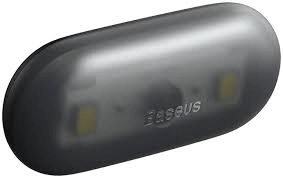 Baseus Capsule Car Interior Lights 2PCS Pack Black mashina uchun lampasi arzon