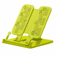 Plastik kitob stendi ErichKrause Neon Solid 61516, ko&lsquo;paytirish jadvali, Yellow sotib olish