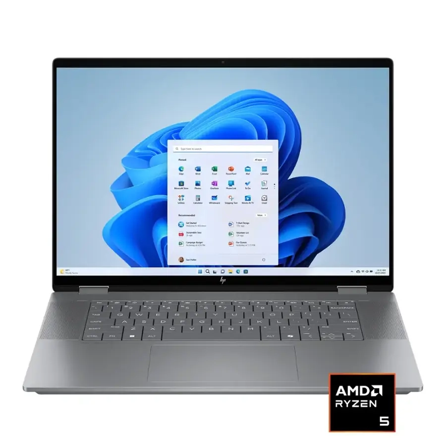 Noutbuk HP OMNIBOOK X FLIP 16-BE0005CL AMD R5-220 8GB LPDDR5 512GB SSD 16,0" 2K IPS TOUCHSCREEN X360 W11 GREY sotib olish